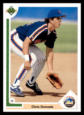 1991 Upper Deck Final Edition  Chris Donnels #61F New York Mets Baseball Card