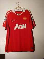 Official Nike Jersey Manchester United 10/11 Rooney #10 Home Shirt Size L