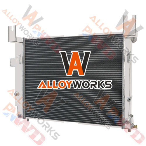 4 Row Radiator For Dodge Dakota L4 2.5L 3.7L V6 / Durango 4.7L 5.9L V8 2000-2004 - Picture 5 of 11