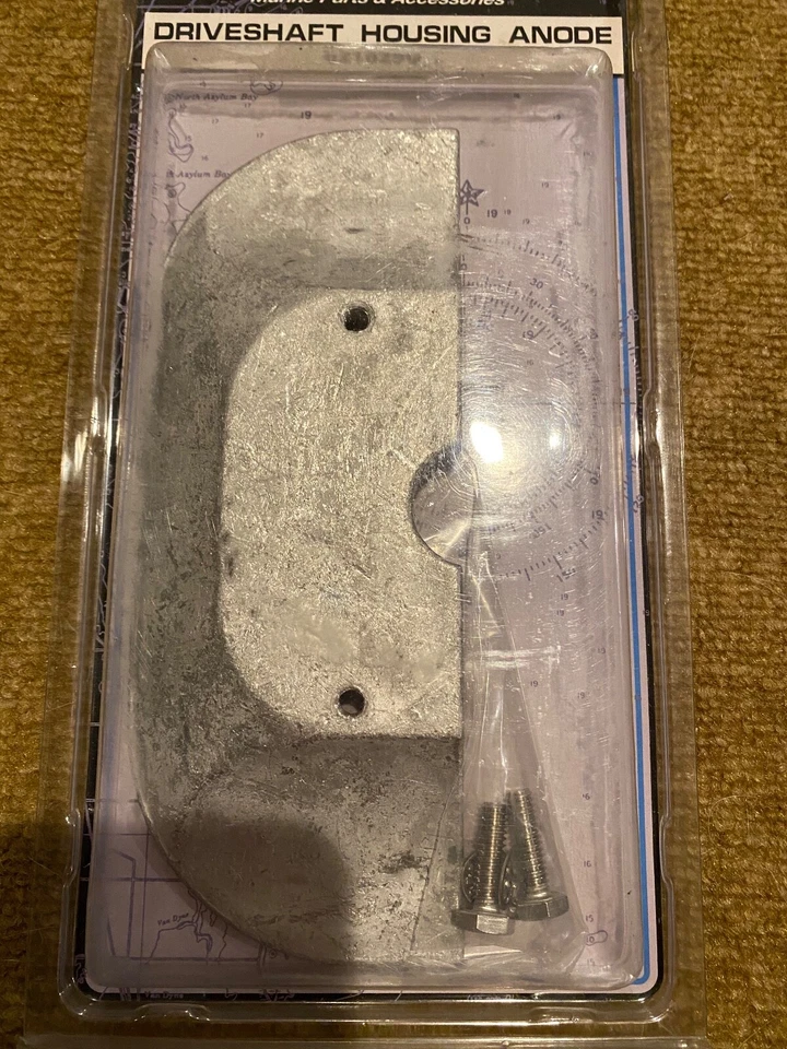 Quicksilver 821629Q1 Aluminum DriveShaft Housing Anode for MerCruiser Alpha One - Image 4 of 4