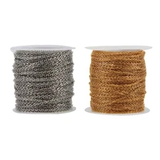 Link Cable Chain 65.61feet for Women Jewelry Chain Making DIY Keichain