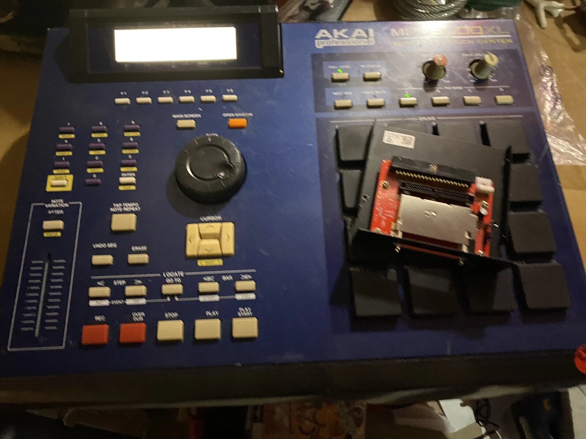 Akai MPC2000XL MIDI Production Center Sampler Sequencer Drum Machine Blue