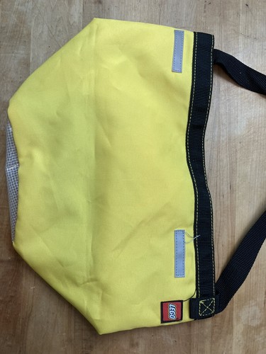 LEGO Skelton Skull Trick or Treat Halloween/Lego Bucket Yellow Bag Tote - Picture 3 of 6