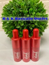 Revlon Kiss Cloud Blotted Lipstick Color 008 Airy Scarlet .16 oz Ea 3 pcs Sealed