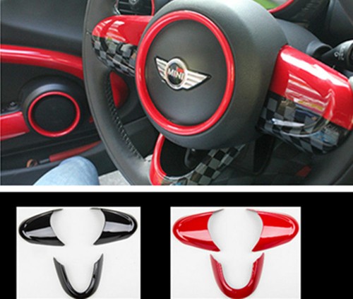 Candy Color Union Jack Steering Wheel Decor Cover For Mini Cooper F55 F56 13-20 - Picture 2 of 25