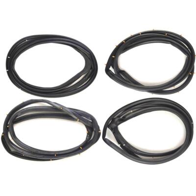 Door Rubber Seal Weatherstrip Set 4 Fits Nissan Sunny Sentra B14