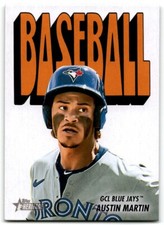 2021 Topps Heritage Minor League 1972 Pack Cover Cards Austin Martin GCL Blue