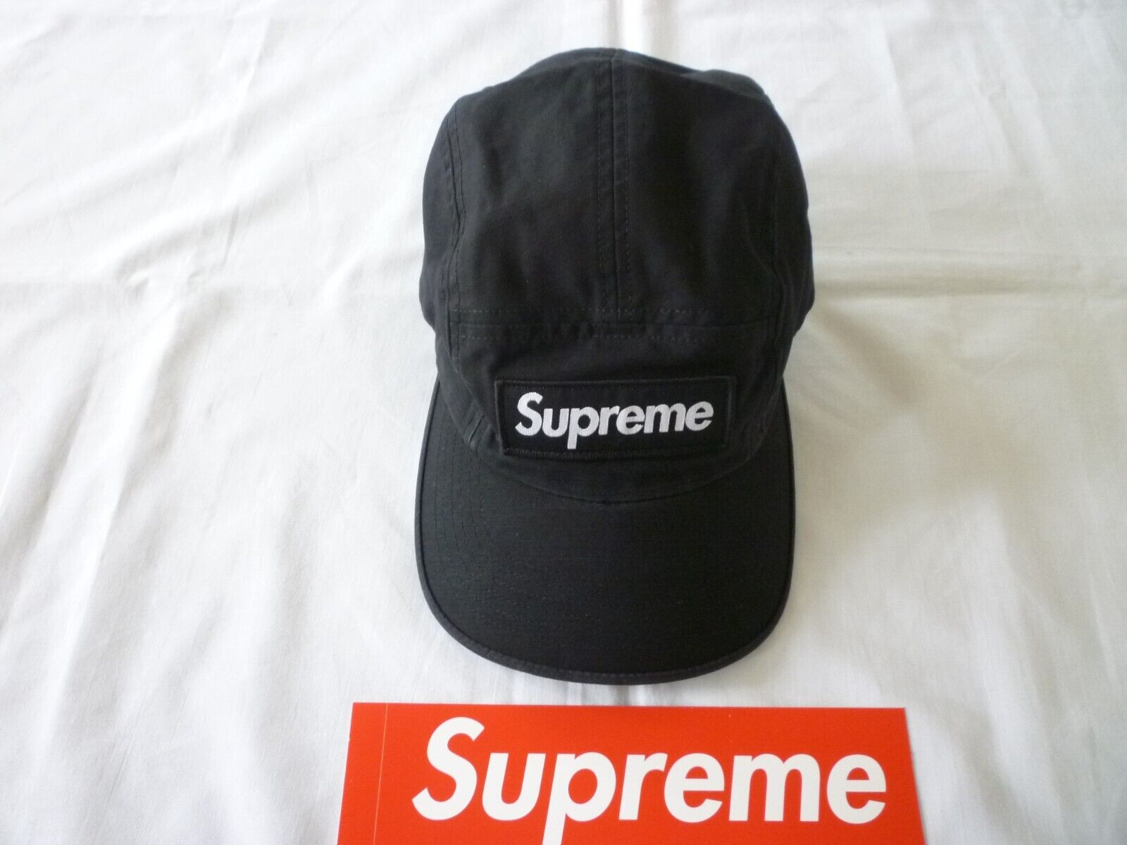 5021 Supreme Military Camp Cap Black