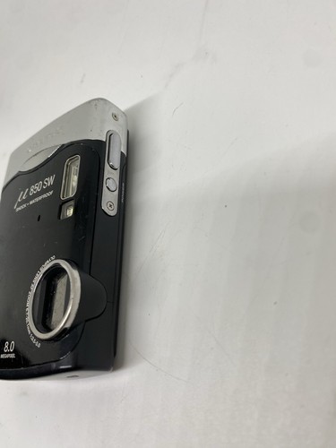 Olympus Mju850 Sw Waterproof Digital Camera 8.0MP Black Tested No Battrey - Picture 4 of 24