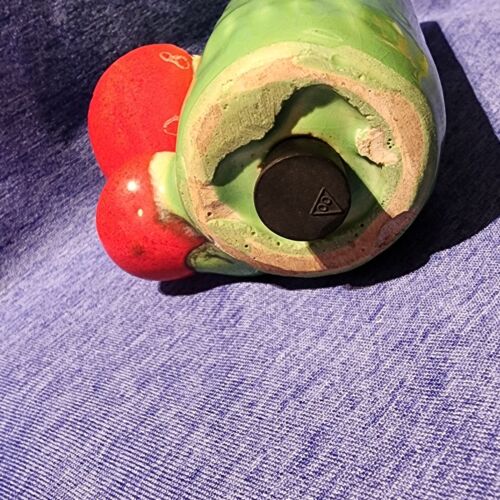Unique ANTIQUE Pottery Flower HUMMINGBIRD BIRD FEEDER - Picture 9 of 24