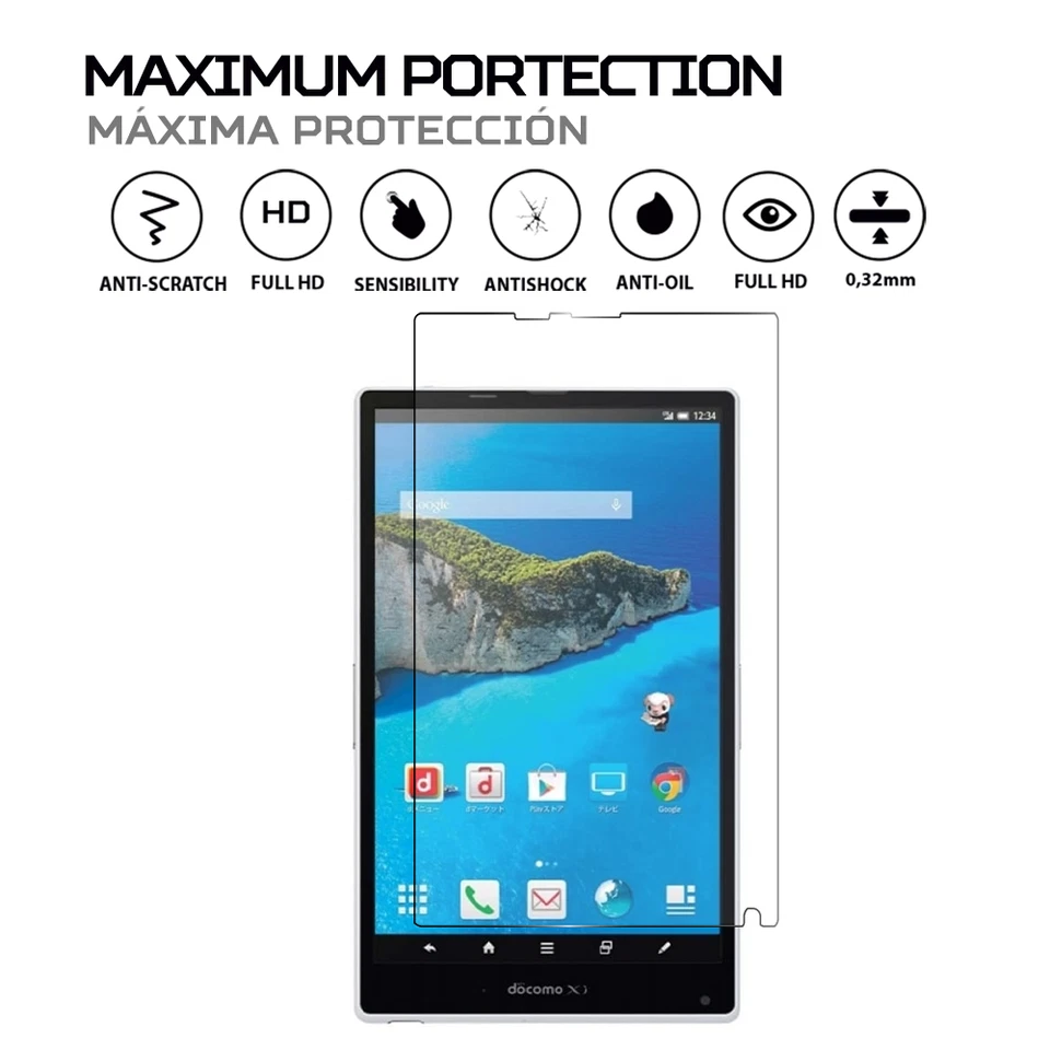 ANTISHOCK Screen protector for Tablet Sharp Aquos Pad SH-06F - Image 2 of 4