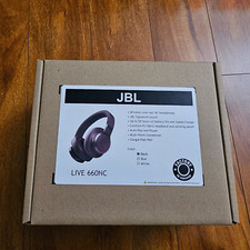 JBL Live 660NC Wireless Over-ear NC Bluetooth Headphones Black JBLLIVE660NCBKAMZ
