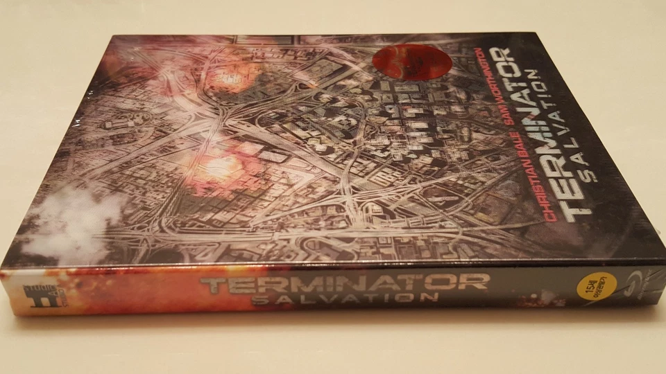 Terminator Salvation Lenticular STEELBOOK KimchiDvd Exclusive (Blu-ray, Korea)  - Image 2 of 4