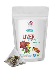liver repair tea - LIVER CLEANSE TEA - liver support tea bags 1 Pack 14 Days