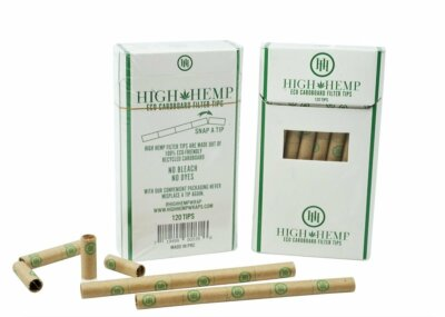 #ad #ad High Hemp Unbleached Eco Cardboard Filter Tips Box of 120 7mm $10.25