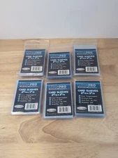 Ultra Pro Card Sleeves 2 5/8 X 3 5/8 Qty 100 In A Pack 6 Total 
