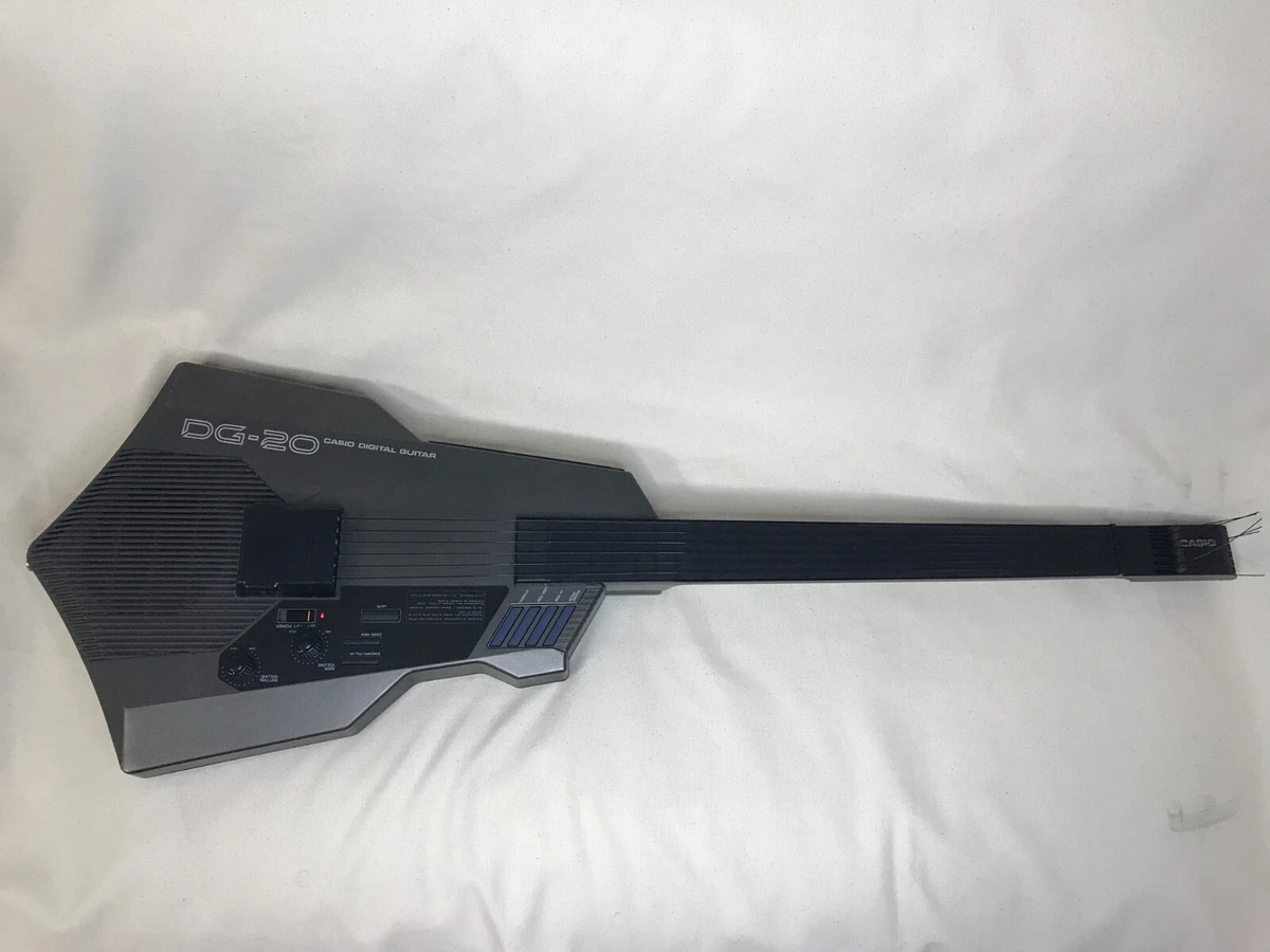 CASIO DG 20 Electric Digital MIDI Guitar Rhythm Machine 80 s Japan