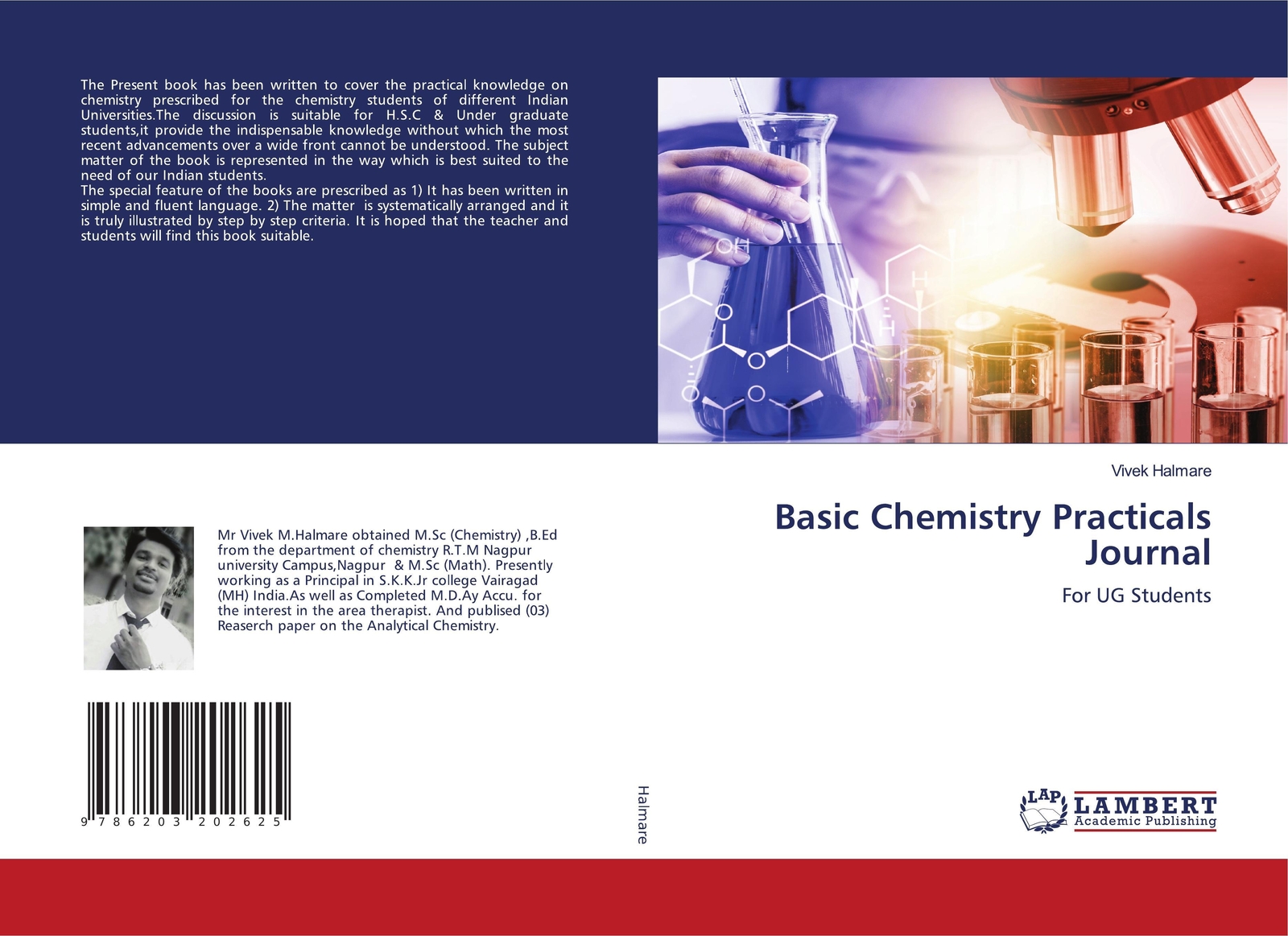 Thumbnail - Basic Chemistry Practicals Journal | Vivek Halmare | For Ug Students |