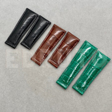 Adatto per modelli Rolex Daytona 116515 116519 cinturino in pelle di coccodrillo su misura