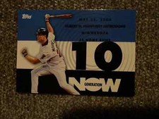2007 Topps Generation Now Insert #GN126 Twins Justin Morneau Baseball Card
