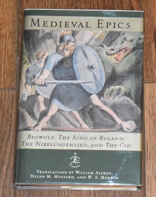 Medieval Epics by W. S. Merwin 1998 HB Unread MINT Beowulf, Song Of Roland