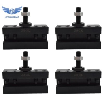 4Pcs CXA #2 250-302 Quick Change Tool Post Boring Turning & Facing Holder Lathe