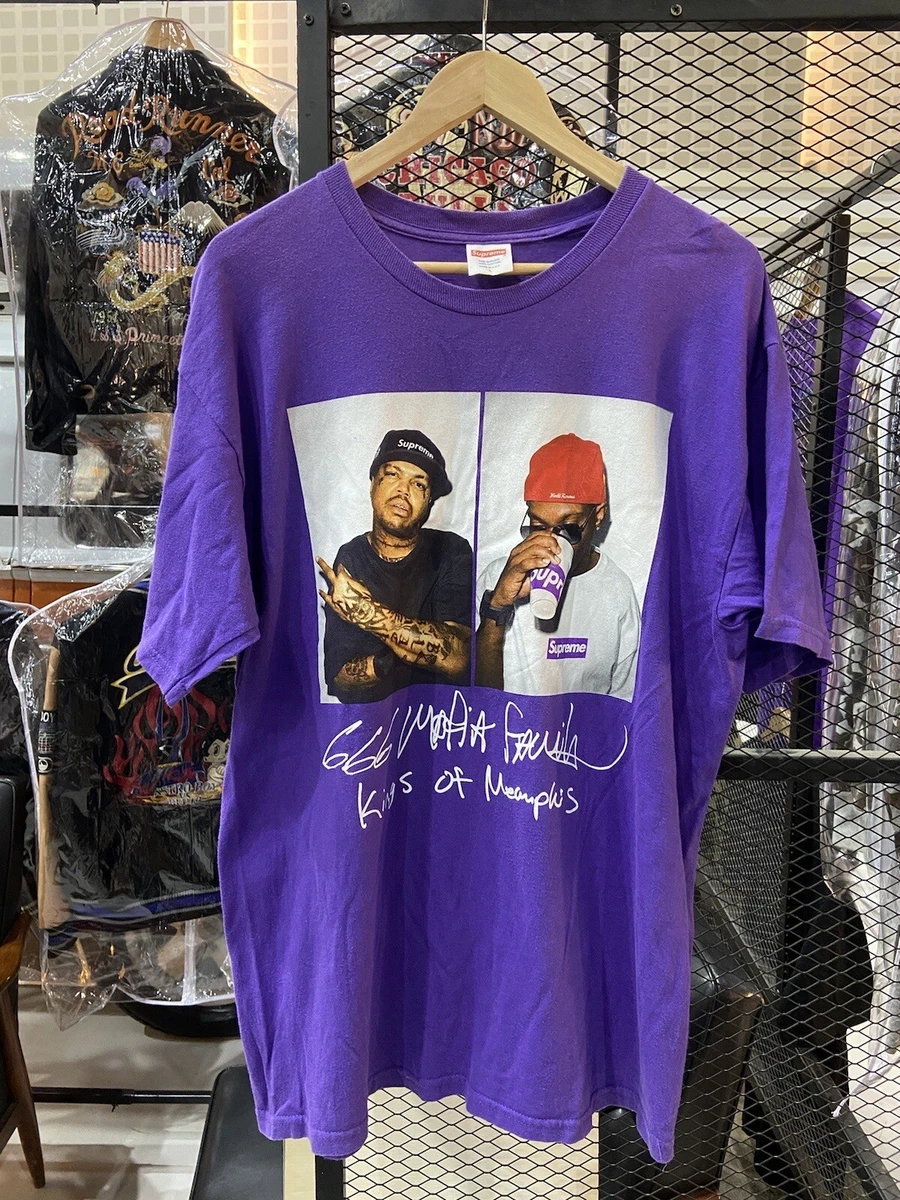 Three 6 mafia supreme tee cheap
