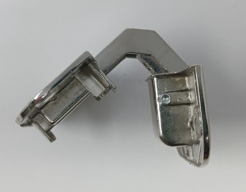 1 (One) Pie-Cut Corner Cabinet Door Hinge with 78-Degree Opening Angle - Picture 4 of 11