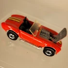 HOT WHEELS Classic Cobra Vintage 1982 Red Shelby Cobra 1:64 Scale Diecast Car