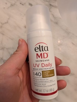 NEW Elta MD UV Daily Broad-Spectrum SPF 40 Face Sunscreen 1.7oz 48 g  No Box