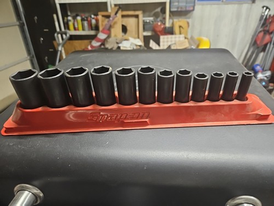 #ad SNAP ON 3 8 DEEP S.A.E. SOCKET SET PAJTY225 $185.00