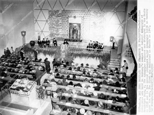 crp-65991 1950 religion Jews dedicate second Synagogue (in Frankfurt Germany) si