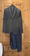 Men’s Navy Suit Jacket And 2x matching trousers