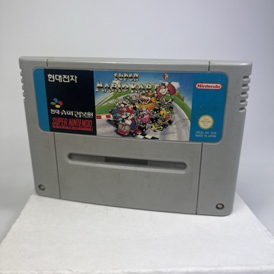 Nintendo Hyundai Super Comboy Mario Kart Retro Spiel Koreanische Version für SNES SFC