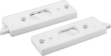 White Vinyl Tilt Latches 2 Pack For Single And Double Hung Windows Easy Install