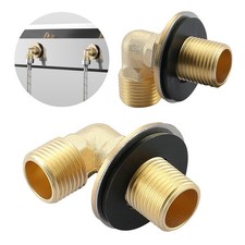 Installation Kit for Wall Mount Commercial Faucet, Backsplash Mount Set for S...