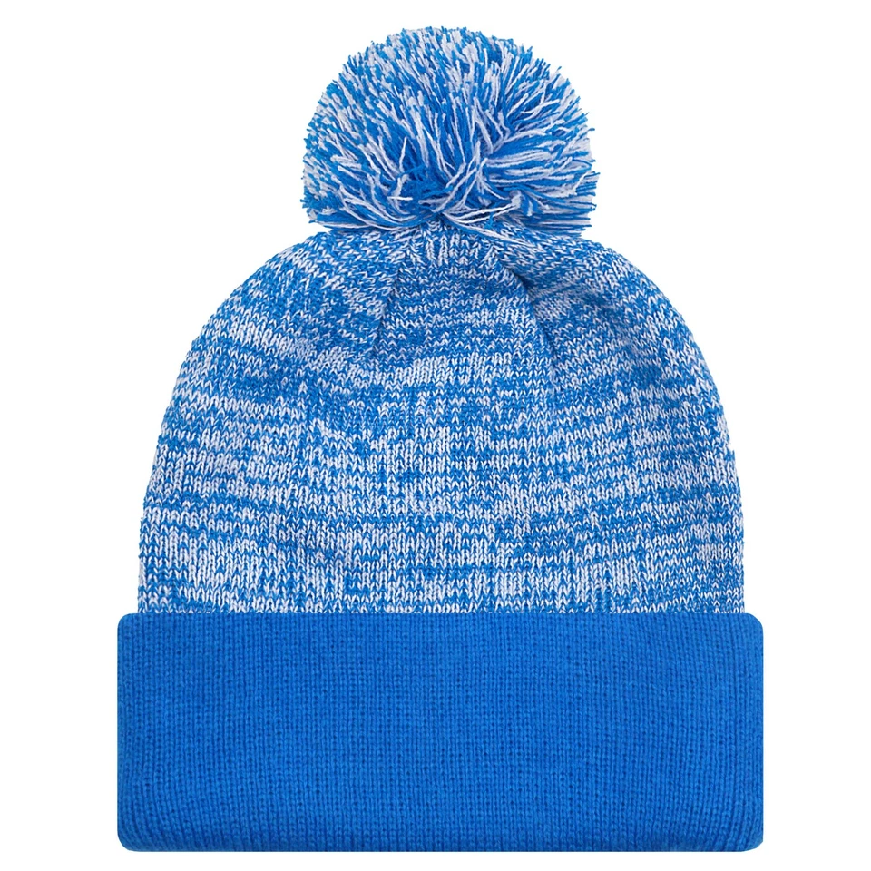 Detroit Football Team Knitted Winter Pompom Hat Cuffed embroidery Beanie - Image 3 of 4