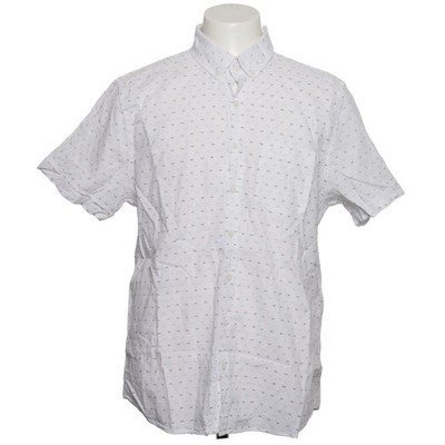 LC Waikiki, Kurzarmhemd, Größe: XL, Weiß/Blau, Baumwolle, Sonstiges, Herren #goH