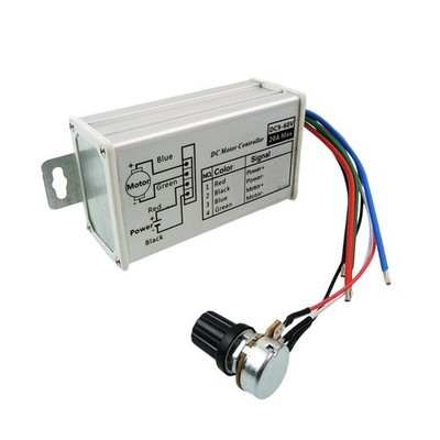DC 9V-60V Input Voltage Motor Speed Controller With Convenient Operation Design