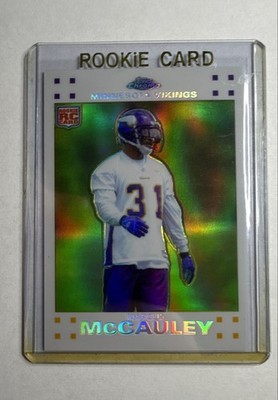 2007 Topps Chrome - Marcus McCauley #TC252 White Refractor /869 (RC)