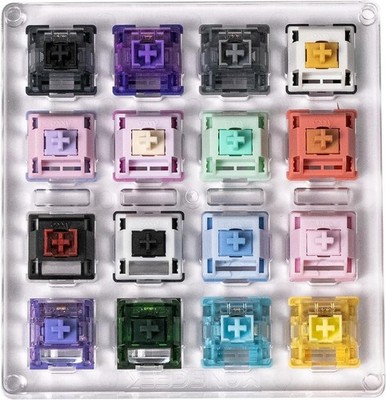 Akko 16-Key Switch Tester Mechanical Keyboards Acrylic Testing Tool Mechanica...