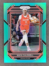 2023 Panini WNBA Prizms MAYA CALDWELL Teal Prizm /49 #16 Indiana Fever