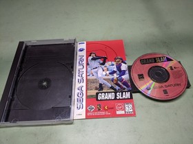 Grand Slam Sega Saturn Disk and Manual