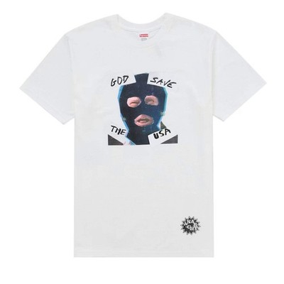 Supreme God Save Us Tee White | eBay