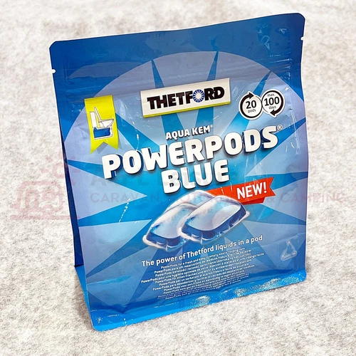 Thetford Aqua Kem Cassette Toilet Powerpods Blue Caravan/Motorhome (20 Pods) - Picture 1 of 1