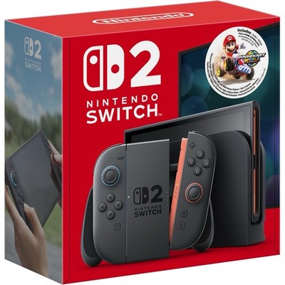 NINTENDO Switch 2 | Mario Kart World Console Bundle Sealed New   | Ships Fast 