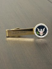 Vintage Richard Nixon President Seal Tie Clip