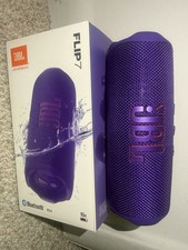 JBL Flip 7 Portable Bluetooth Waterproof Speaker Purple 16h Battery Life