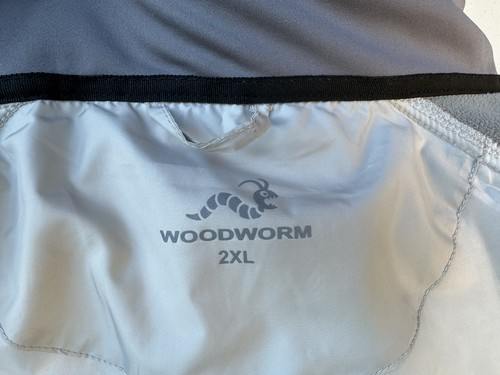 Woodworm Men’s Full Zip Windproof Padded Golf Jacket Size 2XL - Picture 11 of 12