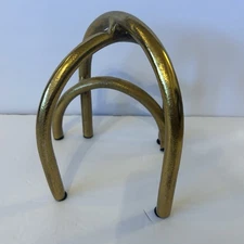 Gold Tone Metal Arch Table Top Accessory Home Decor